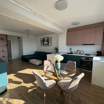 Vermietung einer komfortablen 2-Zimmer-Wohnung, 55 m², Sektor 1, Ivory Residence, Bukarest, Rumänien